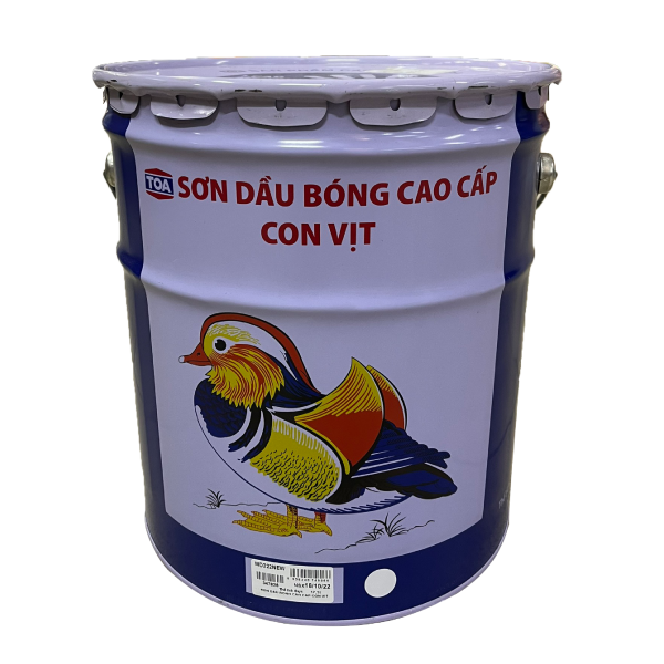 Sơn dầu bóng cao cấp TOA CON VỊT - 17.5L